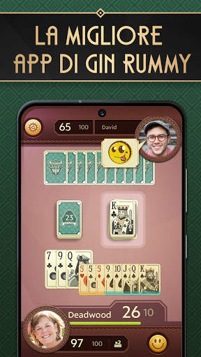 Grand Gin Rummy gioco di carte screenshot 1