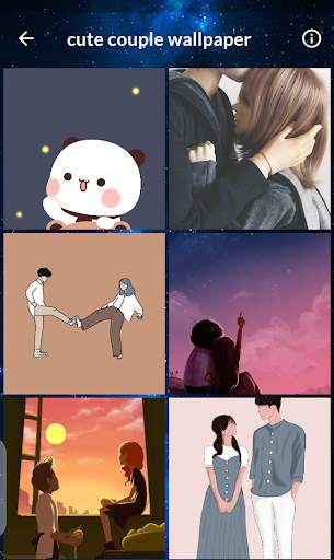 cute couple wallpaper screenshot 1