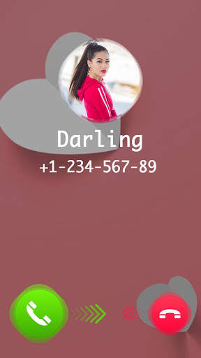Call Screen Themes - Love Videos screenshot 1