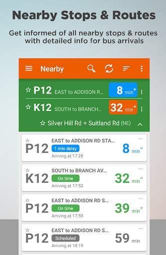 DC Metro: Bus & Transit Tracker screenshot 2