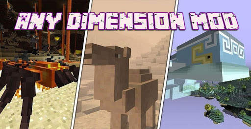 Dimension Mod for MCPE screenshot 1