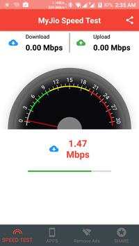 Speed Test For MyJio screenshot 1