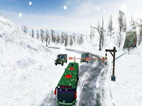 Snow Bus Drive Simulator 2018 screenshot 6