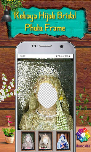 Kebaya Hijab Bridal Photo Frame screenshot 6