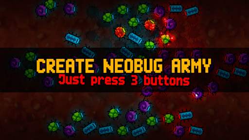 Neon Bugs Arena, 2 player PvP game screenshot 2
