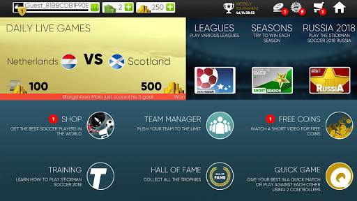 Stickman Soccer screenshot 5