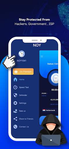 Noy - Anonymous internet VPN Proxy screenshot 5