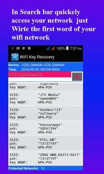 Wifi Password key screenshot 3