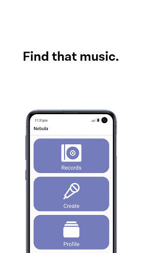 Nebula - Hum and find music screenshot 2