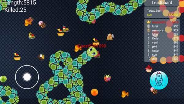 New Snake Worm Game Offline Zone screenshot 5