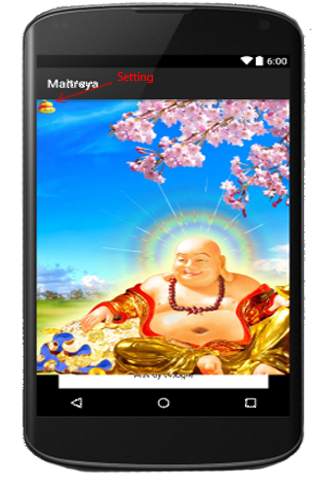 Buddha Maitreya live wallpaper screenshot 4