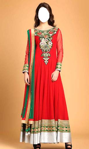 Anarkali Dress Photo Editor screenshot 1