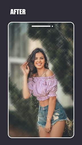 Selfie blur camera - Portrait image editor скриншот 5
