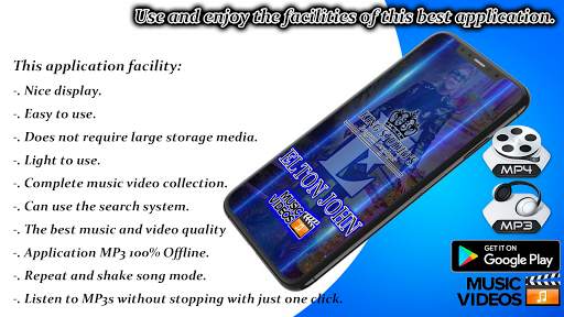 ELTON JHON - Offline MP3 & Video Album Collection screenshot 5