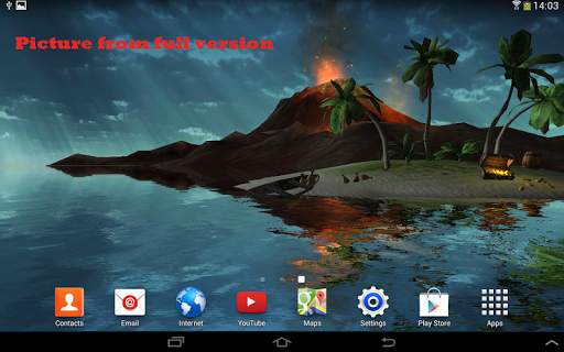3D Volcano Live Wallpaper FREE screenshot 21