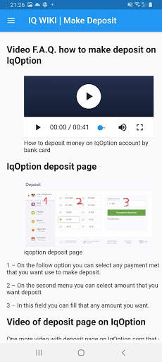 IQ Wiki - Guide & Strategies Iq Option platform screenshot 2