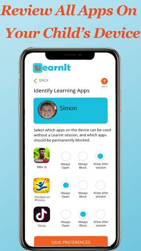 LearnIt - Screen Time Parental Control screenshot 4