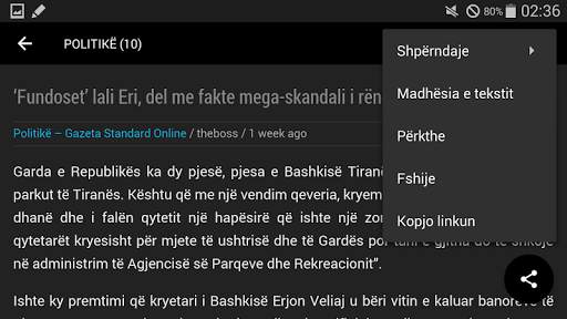 albania news LTD : Breaking News  & Latest News screenshot 15