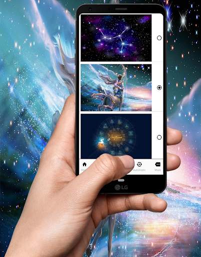 Sagittarius Live Wallpapers - Sensor, Multi Touch screenshot 6
