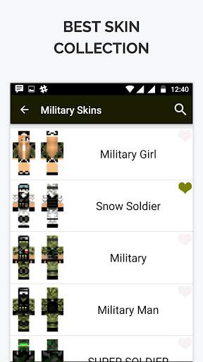Military Skin for Minecraft PE screenshot 2