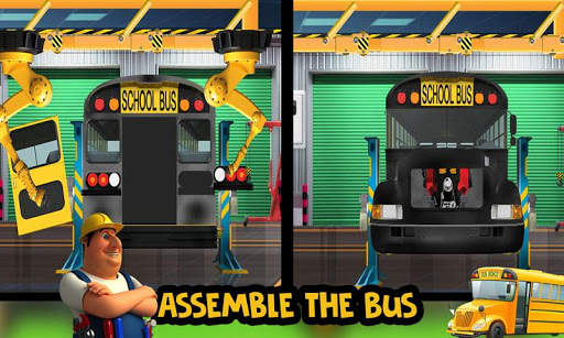 School Bus Builder Factory – Build Transport Truck screenshot 5