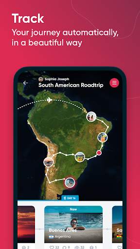 Polarsteps - Travel Tracker screenshot 1