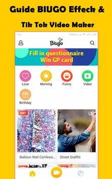 Guide Biugo Magic Effeck & Tik Tok Funny screenshot 2