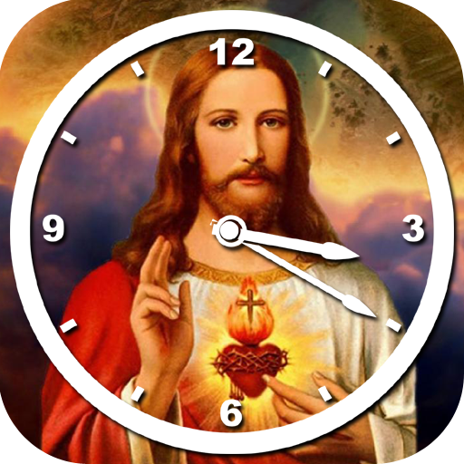 Jesus Clock Live Wallpaper أيقونة
