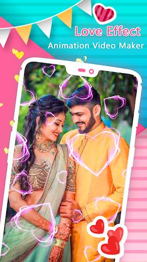 Heart Photo Effect Video Maker with Music screenshot 4