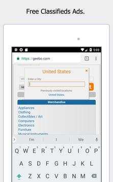 Geebo - Free Classifieds Ads screenshot 10