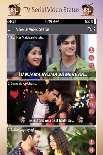 TV Serial Video Status screenshot 3