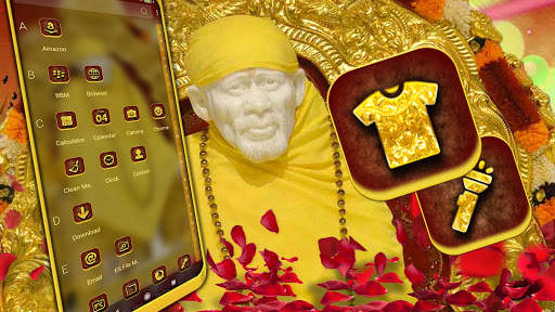 Sai Baba Launcher Theme screenshot 4