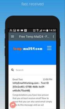 Temp Mail 24 screenshot 2