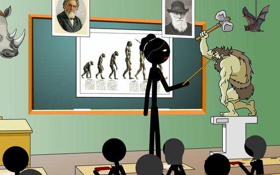 Stickman mentalist. School evil. Monday screenshot 2