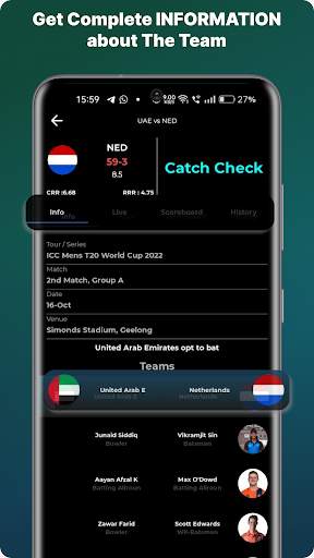 CricRoyal-Cricket Live Score screenshot 5