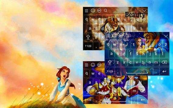 Beauty And The Beast Keyboard Emoji screenshot 3
