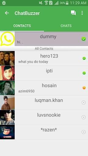 Chat Room And Private Chat screenshot 1