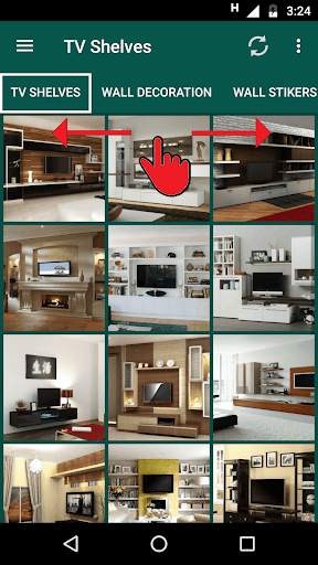 500  TV Shelves Design screenshot 2