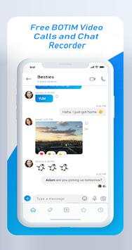 Video Calls Botim Chat Recorder स्क्रीनशॉट 2