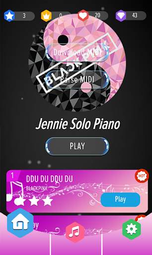 BLACKPINK Piano Tiles - KPOP 🎹 screenshot 1