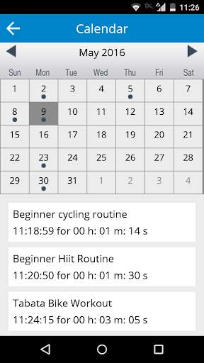 Cycling Workout screenshot 5