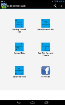 Guide for Sonic Dash скриншот 1