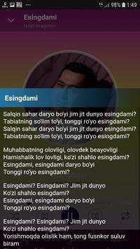 Izzat Ibragimov qo'shiqlari screenshot 4