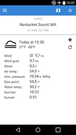 NOAA Buoys Live Marine Weather screenshot 1
