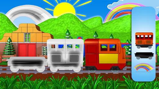 Happy Train Jigsaw Puzzle: Train games screenshot 2
