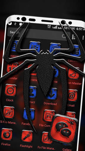 Spider Mask Launcher Theme screenshot 2