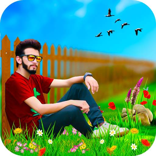 Garden photo frames : Photo Editor 1.3