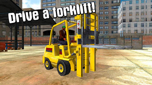 Heavy Forklift Simulator 3D screenshot 1