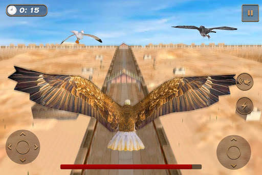 Bird Racing Simulator: Eagle Race Game 2 تصوير الشاشة