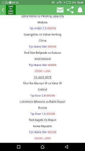 SAFE 10  ODDS DAILY स्क्रीनशॉट 1